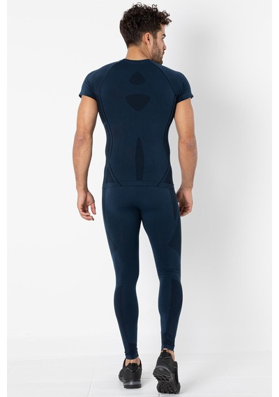 Miofit Erkek Cool Dry Kısa Kollu Dikişsiz Spor Tişört Lacivert