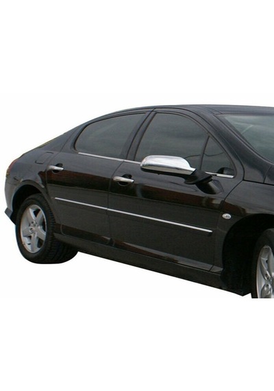 Peugeot 407 Krom Cam Çıtası 4 Parça P.çelik 2004 Üzeri