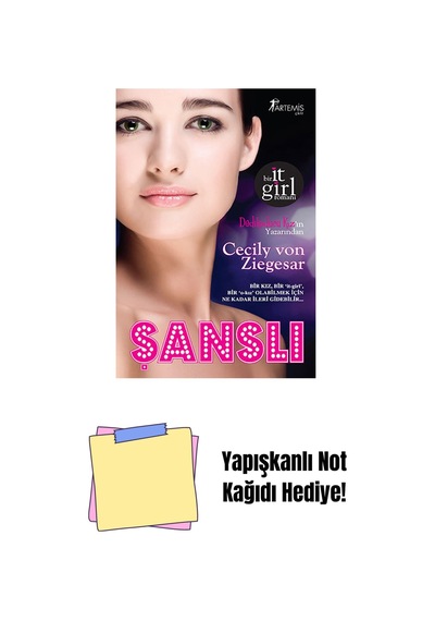 Şanslı + Yapışkanlı Not Kağıdı