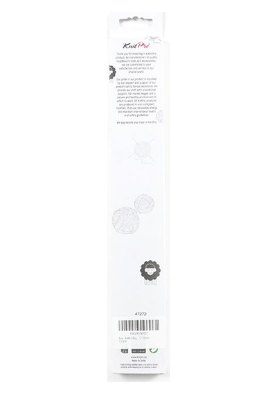 Knitpro Zing Single Pointed Needles 30 Cm 5.50mm 47272