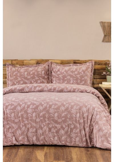 Elart Stella Comfort Uyku Seti Yatak Örtüsü Çift Kişilik 3 Parça 220x240 Cm Pudra Pudra