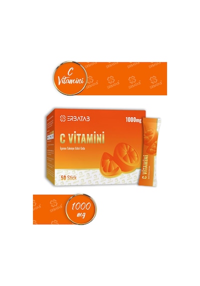 Erbatab C Vitamini İçeren Takviye Edici Gıda
