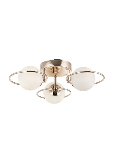 Eray Aydınlatma 3 Lü Opal Camlı Rose Gold Avize