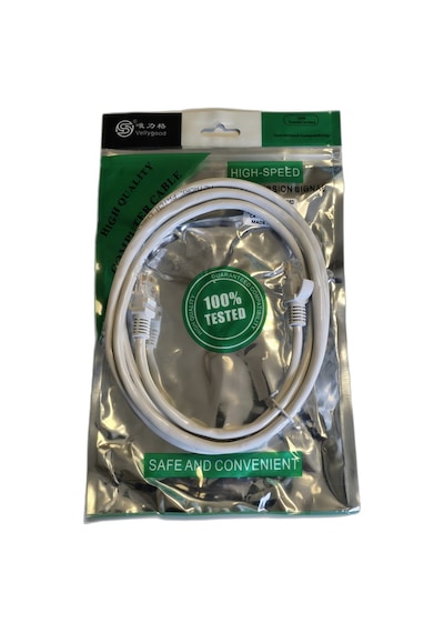 Cat6 Ethernet Kablosu 1.5 Metre Utp Rj45 Patch İnternet Bilgisayar Modem Bağlantı Kablosu