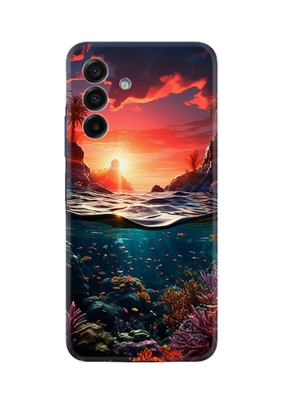 Samsung Galaxy Uyumlu A17 Kılıf Boutique Baskılı Resimli Okyanus Pcode -067