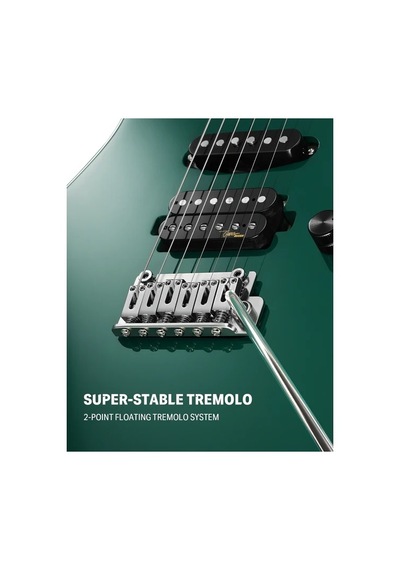 Donner Dst-700 Elektro Gitar Yeşil 104082562502