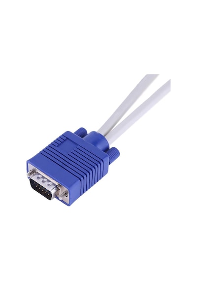 4567 Vga Y Kablo Çoklayıcı Switch Splitter Kablosu Çoklu Monitör
