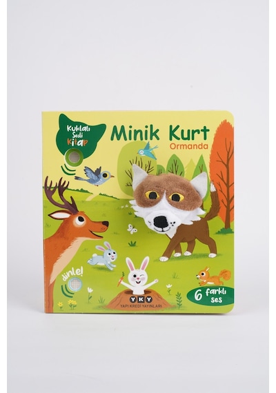 Kuklalı Sesli Kitap - Minik Kurt Ormanda