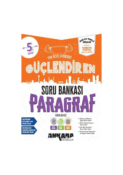 Ankara Yayıncılık Ankara 2027 5. Sınıf Paragraf Güçlendiren Soru Bankası Maarif Model
