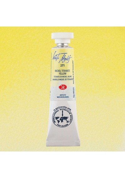 St. Petersburg White Nights Extra-fine Tüp Sulu Boya 10 ML Nickel Titanate Yellow 271