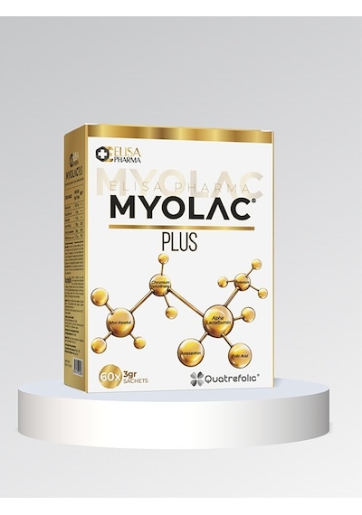 Myolac Plus 60 Saşe Myo-İnositol Alfa-Laktalbumin Astaksantin Folik Asit Krom Pikolinat Selenyum İçeren Takviye Edici Gıda