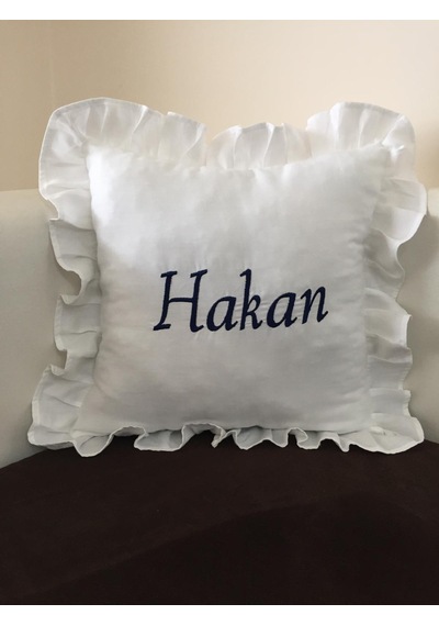 İsme Özel Nakışlı Bebek Takı Yastığı, Nakışlı Yastık