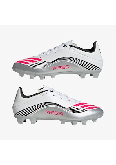 Adidas F50 Messi Club Firm-multi Ground Unisex Beyaz Çim Saha Kramponu Jp7443 Beyaz