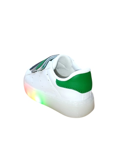 Middo Stanl Bebe Işıklı Cırt Bantlı Kız Ve Erkek Spor Ayakkabı Beyaz - Lacivert Middo Stanl Bebe Işıklı Cırt Bantlı Kız Ve Erkek Spor Ayakkabı Beyaz - Lacivert