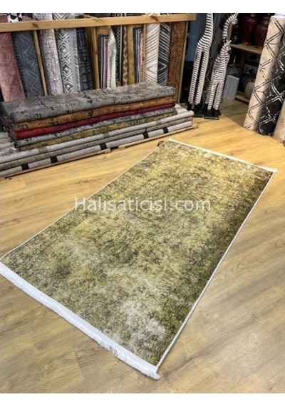 Salerno Çamaşır Makinesinde Yıkanabilir Kilim Halı Hs1016 Çok Renkli