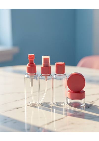 Seyahat Kozmetik Dolum Seti 5'li, 30 Ml