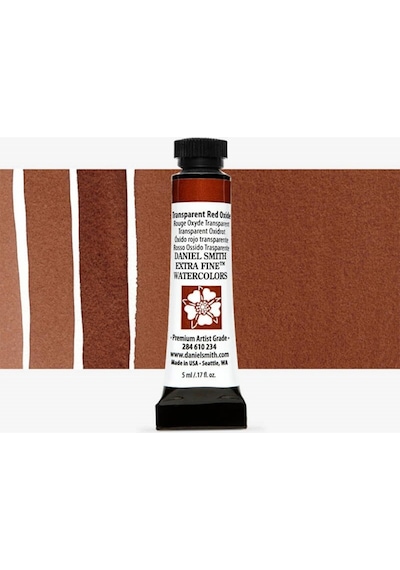 Extra Fine Tüp Suluboya 5 Ml Seri 1 Transparent Red Oxide Nocolor-fedc37f3