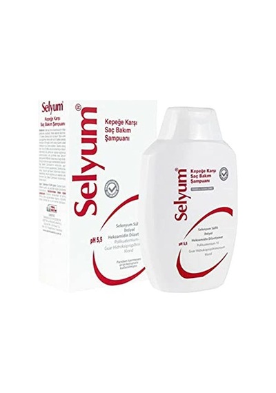 Selyum Kepeğe Karşı Saç Bakım Şampuanı 300 Ml Beyaz
