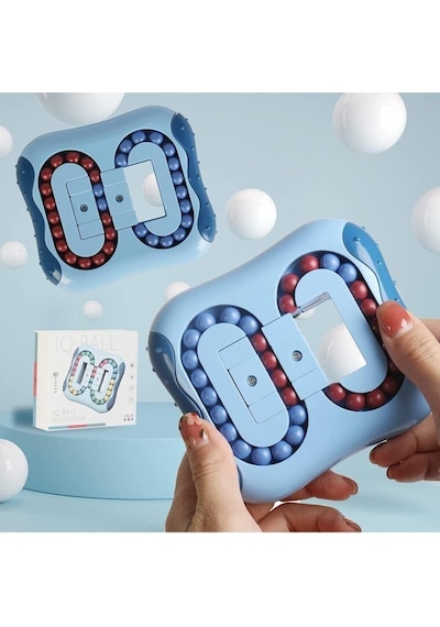 Magic Bean Zeka Boncukları, Iq Boncukları, Dönen Sihirli Boncuklar Küp, Anti-stres, Fidget, Çok