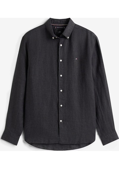 Tommy Hilfiger Erkek Gömlek Mw0mw41530-15936 Siyah