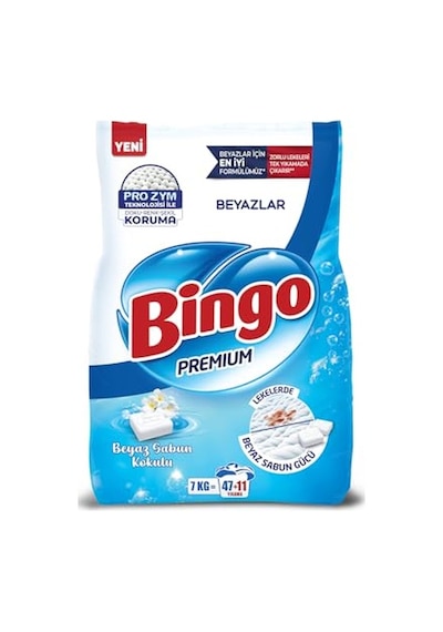 Premium Toz Çamaşır Deterjanı 7 Kg Beyaz
