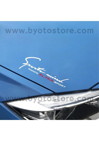 Seat Altea Için Sports Mind Oto Sticker
