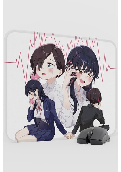 Boku No Kokoro No Yabai Yatsu Anime V5 - 48x40 Xl Gaming Kauçuk Kaymaz Taban Mouse Pad Fare Altlığı