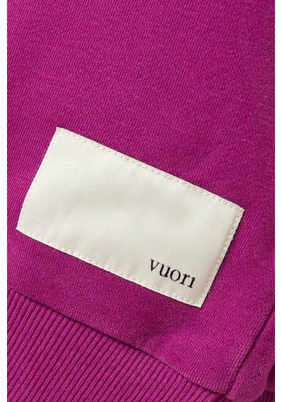 Vuori Restore Oversized Sweatshirt, Pembe Organik Pamuk Rahat Günlük Sweatshirt