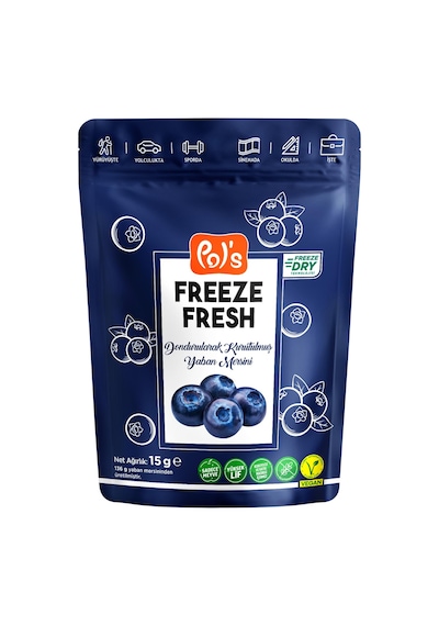 Pol's Freeze Fresh Bütün Yaban Mersini 15 G