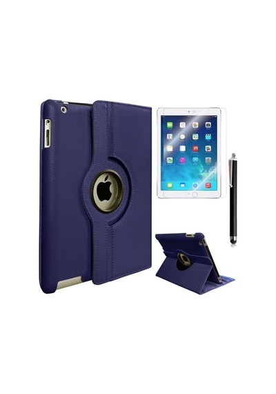 Apple Uyumlu iPad 2 3 4 Zore Dönebilen Standlı Tablet Kılıfı
