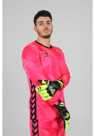 Hummel Elegance Profesyonel Kaleci Forması Nar Çiçeği