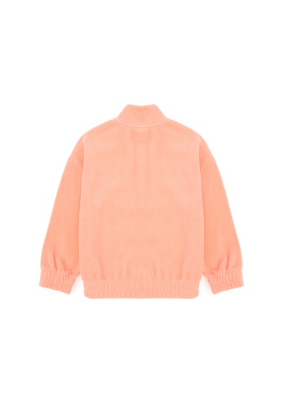 U.S. Polo Assn. Kız Çocuk Somon Yarım Fermuarlı Polar Sweatshirt 50298983-VR047 U.S. Polo Assn. Kız Çocuk Somon Yarım Fermuarlı Polar Sweatshirt 50298983-VR047