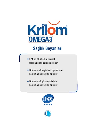 Krilom Omega 3 & Astaksantin 100 Yumuşak Kapsül