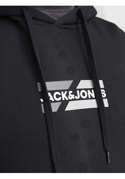 Jack & Jones Jjcorp Graphıc Sweat Hood Noos Çok Renkli