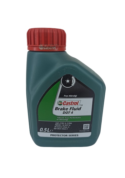 15eaf9 Castrol Dot-4 Fren Hidroliği 0,5 Litre