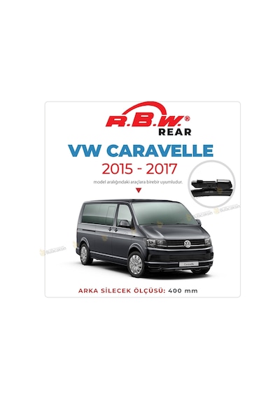 Rbw Volkswagen Caravelle T6 2015 - 2017 Arka Silecek
