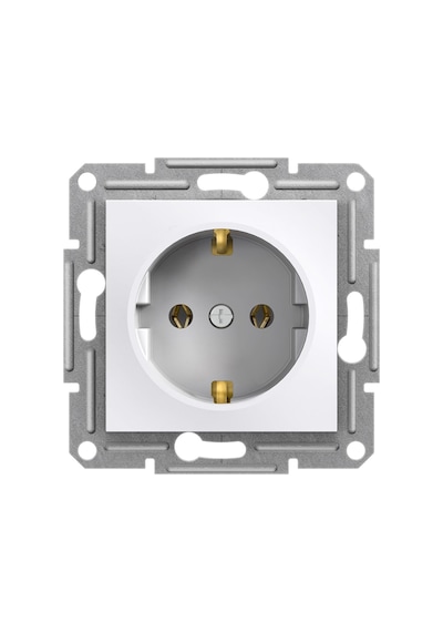 Schneider Electric Eph2970121 Asfora Beyaz Topraklı Priz N11.580
