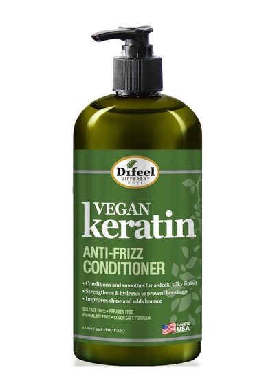 Difeel Vegan Keratin Kabarma Karşıtı Saç Bakım Kremi 1 L