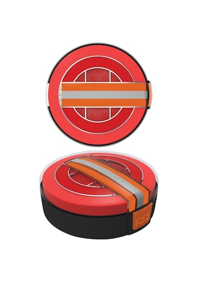 Ahmet Otomotiv Yuvarlak Neon Led 7 Fonksiyonlu Dinamik Sinyalli Hamburger Stop Lambası 12v 202102-d 12v