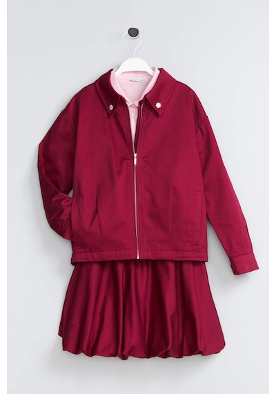 Defacto Twıll Gömlek Kız Çocuk G7043a826spbr506 Bordo-br506