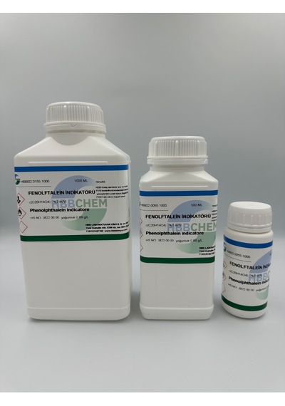Fenolftalein İndikatör Çözeltisi %0.1 1000 Ml