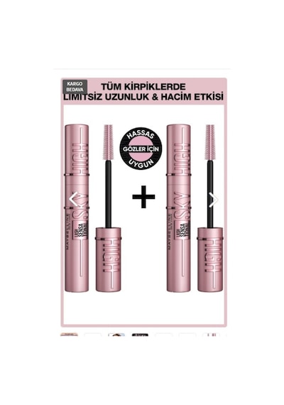 Lash Sensational Sky High Maskara X 2 Adet 301669671 Electro Black