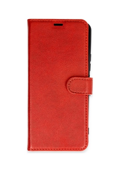 Xiaomi Redmi 13 4g Uyumlu Kılıf Trend S Plus Kapaklı Kılıf - Kırmızı