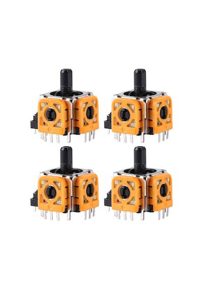 4 Adet Ps4 Analog Motor 001 011 020 030 040 050 055 Playstation 4 Kol Tamir Yedek Parça