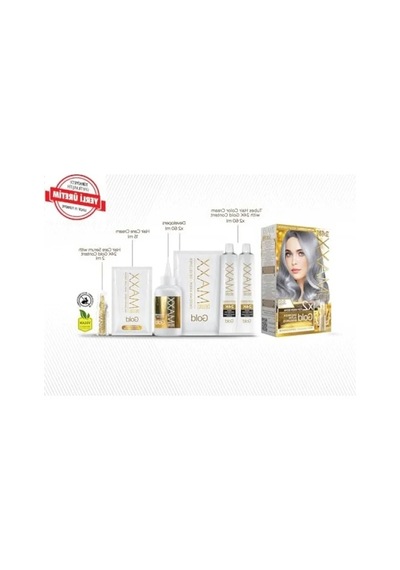 24k Altın Parçacıklı Saç Bakım Seti - 2 X 50 Ml + Geliştirici
