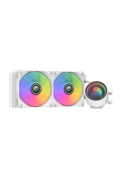 Versatile Ice Demon-240 Rgb 2 Fanlı 240mm Sıvı Soğutma Sistemi Intel & Amd Uyumlu Beyaz