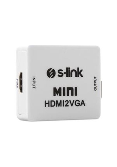 S-link Sl-hvc10 Hdmı To Vga + Audio Çevirici