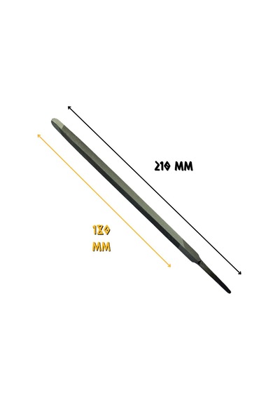 Sgs Üçgen Eğe Slim İnce Dişli 7" - 180 Mm. - 12 Adet