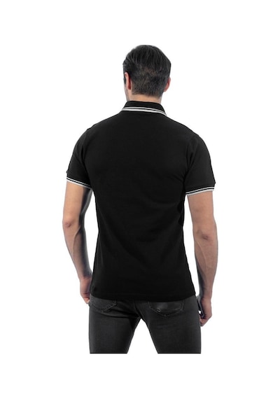 Şensel, Polo Yaka Tişört, Siyah-Beyaz -136E3750- Tshirt, T-Shirt