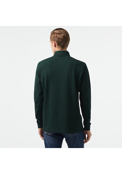 Nautica Nautıca Erkek Yeşil Slım Fıt Uzun Kollu Polo Desenli K37015t Yeşil